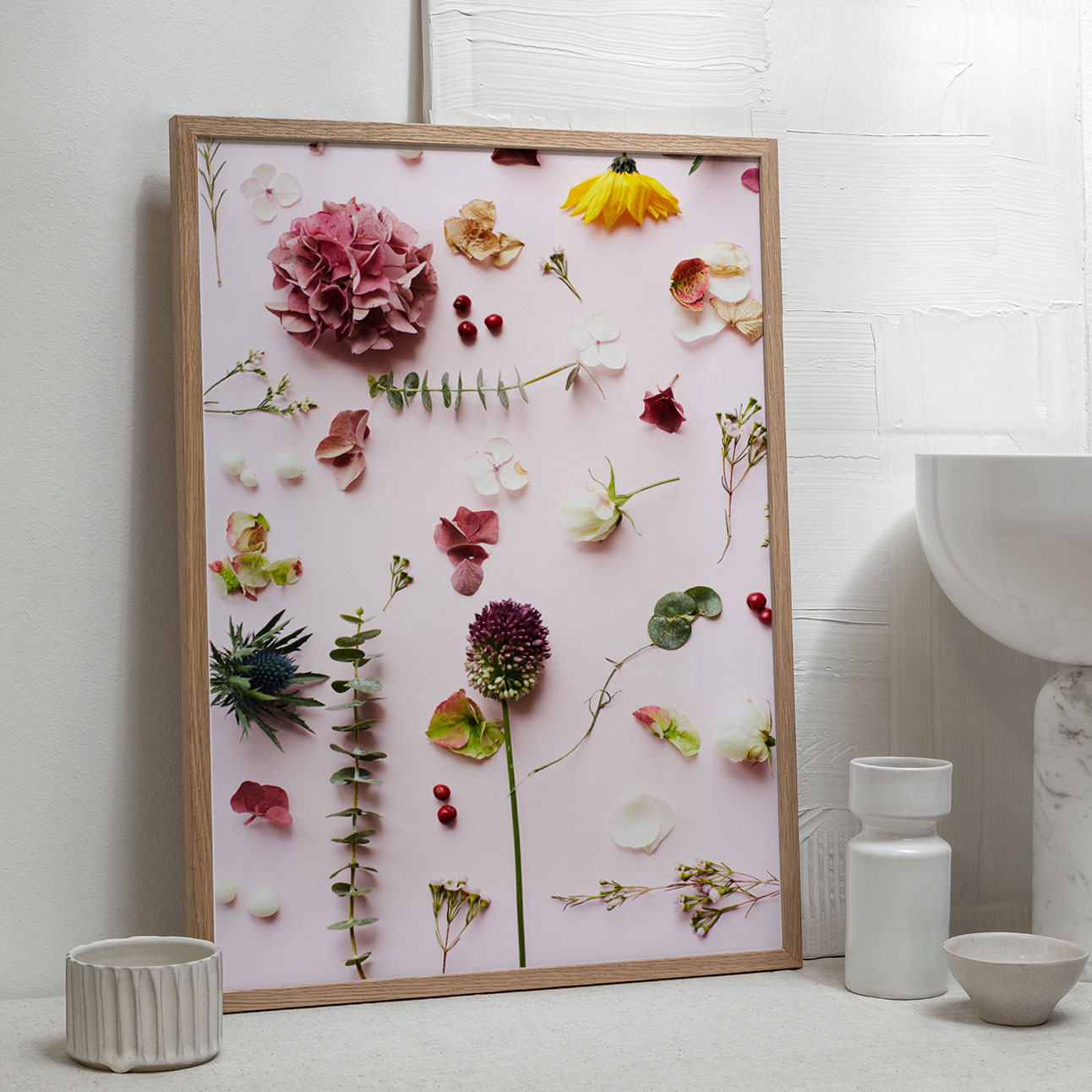 Pink Flower av Camilla Schmidt