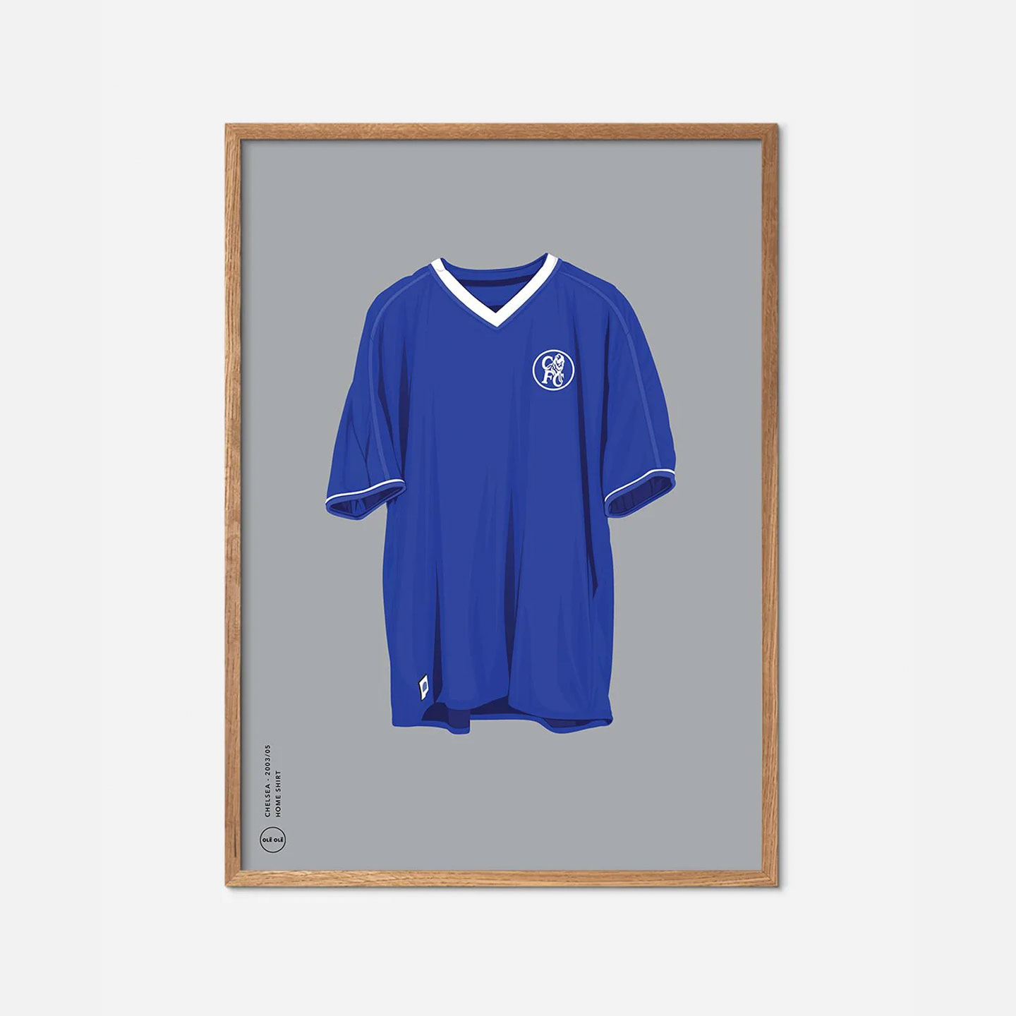 Chelsea Home Shirt 2003/05 Av Olé Olé