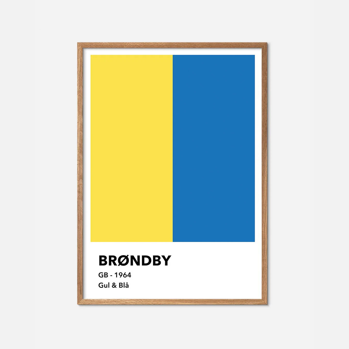 Brøndby - Gul & Blå av Olé Olé