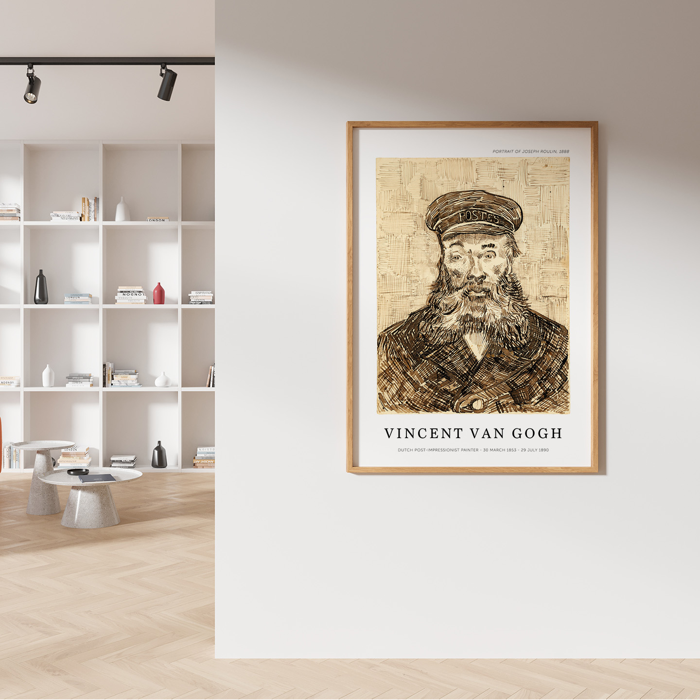 Portrait of Joseph Roulin av Plakatwerket