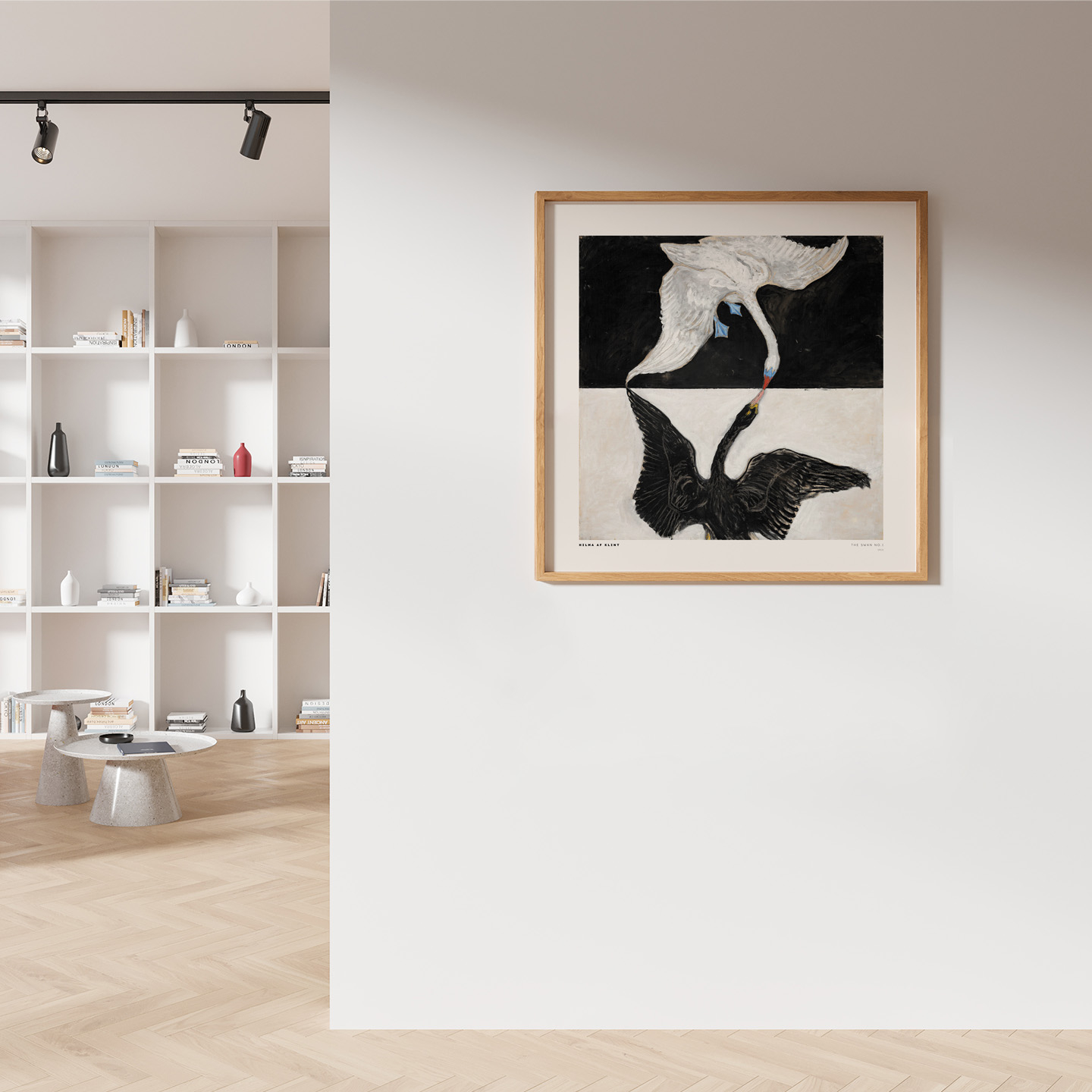 The Swan No. 1 Kvadrat av Plakatwerket