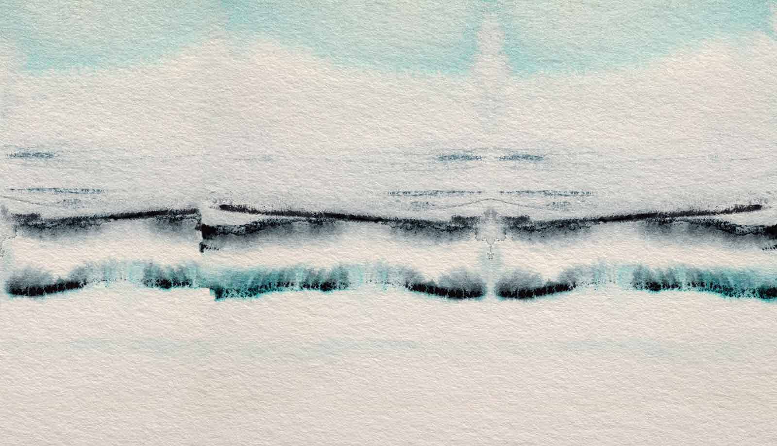 Watercolor - Iceblue av Illux