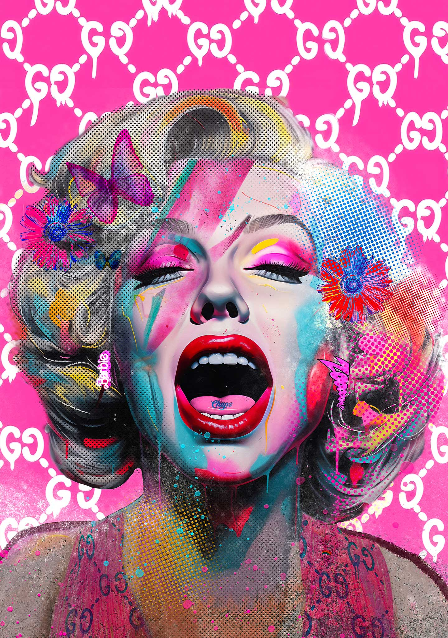 Marilyn x Gucci av MR PABLO COSTA